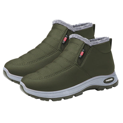 Silné zimní sněhule vyztužené plyšovou podšívkou