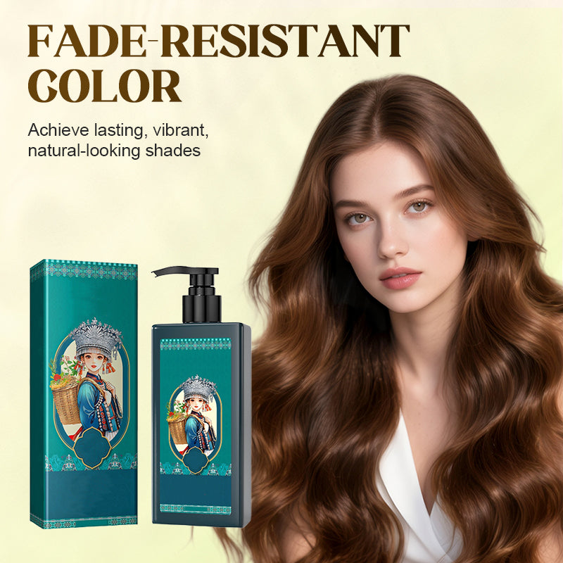 ✨🌿vlasová barva s rostlinnými výtažky na šedivé vlasy