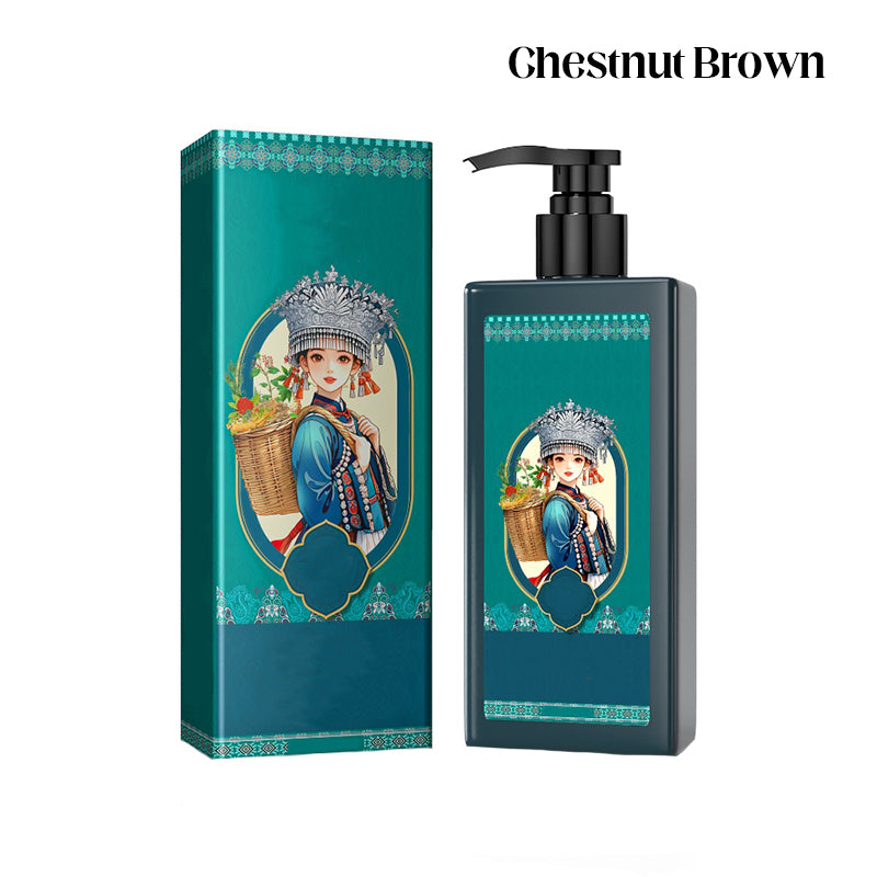 ✨🌿vlasová barva s rostlinnými výtažky na šedivé vlasy