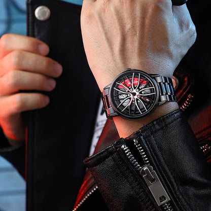 Dárkové hodinky - perfektní elegantní s volantem - tam, kde je čas vzácný⌚