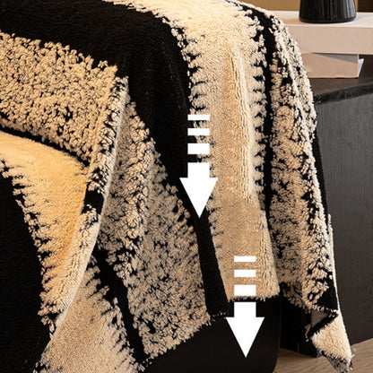 Měkký plyšový protiskluzový potah na pohovku🧣