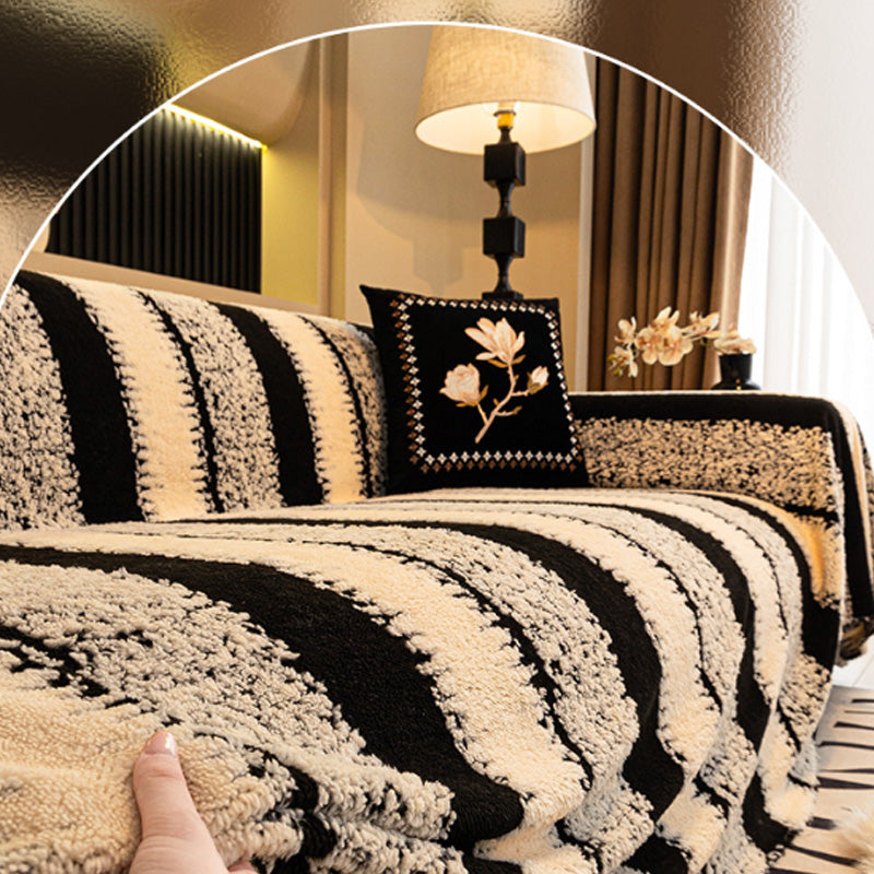 Měkký plyšový protiskluzový potah na pohovku🧣