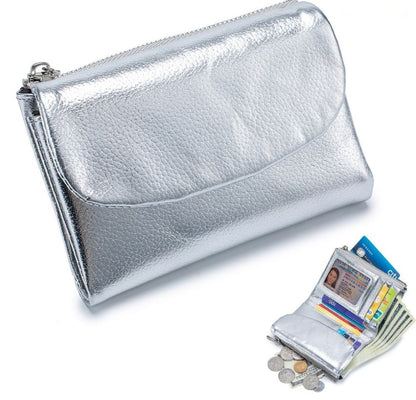 Všestranná kožená peněženka – lehká a s mnoha přihrádkami💸