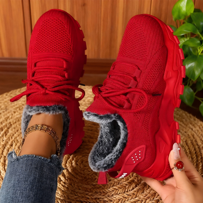 Dámské teplé, pohodlné a prodyšné boty