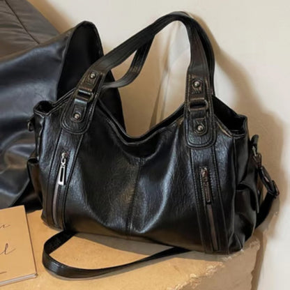 👜PUNKOVÁ TAŠKA S VELKOU KAPACITOU