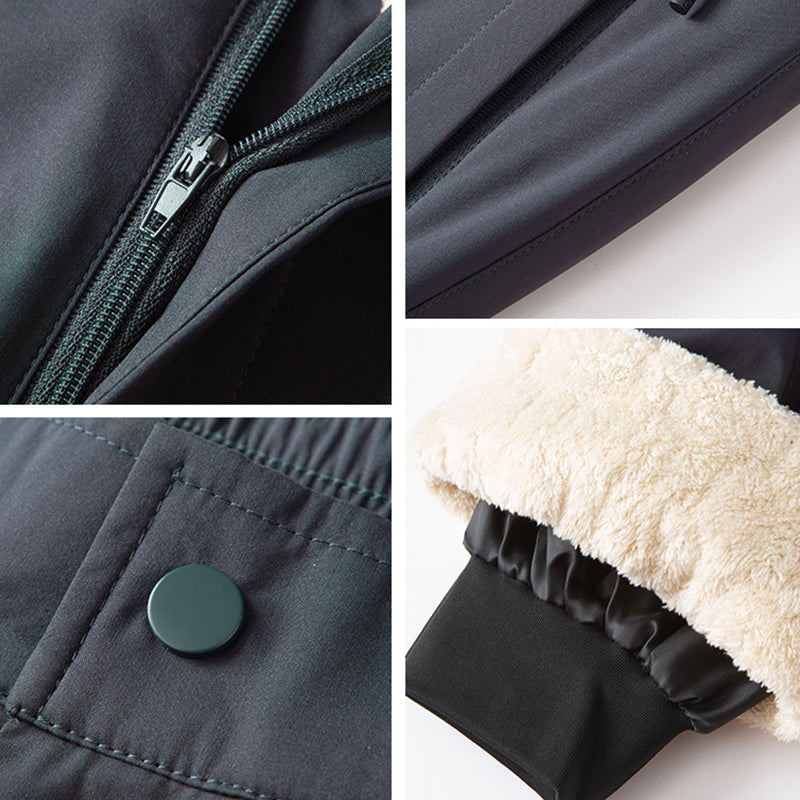 ✨Pánské pohodlné termo kalhoty s grafitovými chrániči kolen