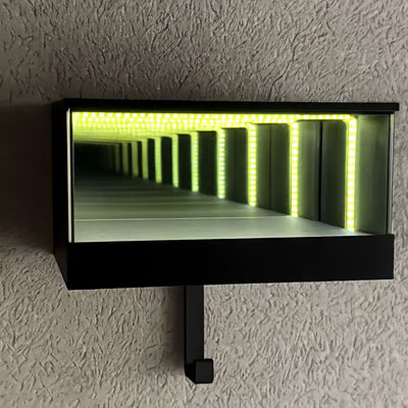 LED držák na klíče do garáže Infinity Mirror
