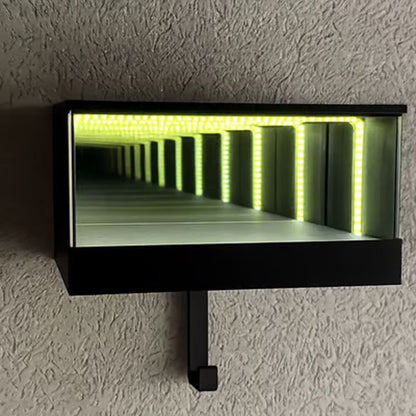 LED držák na klíče do garáže Infinity Mirror